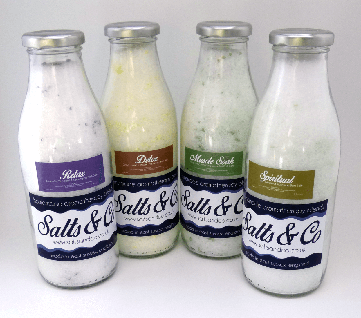Salts & Co Homemade bath salts and aromatherapy blends