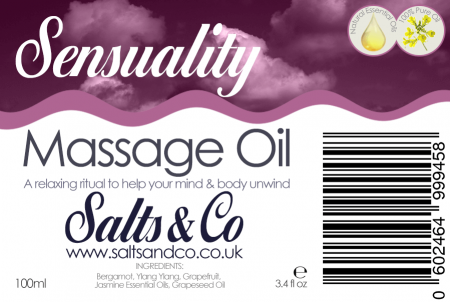 Sensuality Massage Oil by Salts & Co