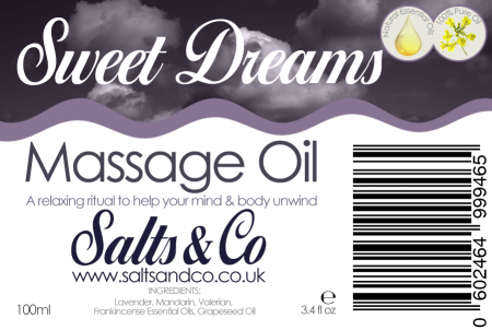 Sweet Dreams Massage Oil by Salts & Co
