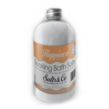 Happiness Soaking Bath Salts – Orange & Neroli Essential Oils – Salts & Co